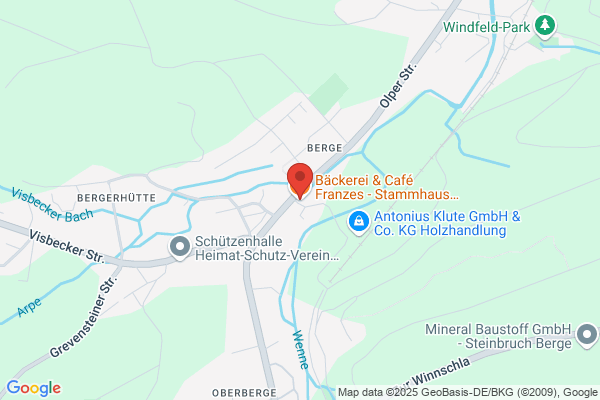 Bäckerei & Café Franzes - Stammhaus Filiale Berge