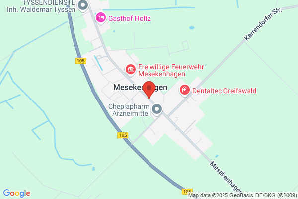 Gemeinde Mesekenhagen Feuerwehrgerätehaus