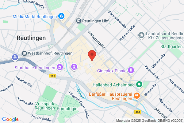 Geldautomat Vereinigte Volksbanken eG - Am Marktplatz Reutlingen