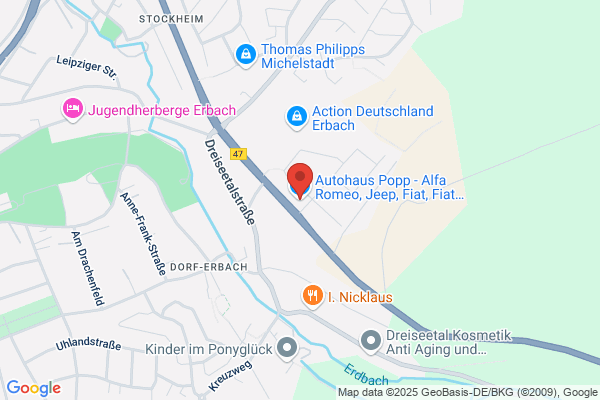 An der B47 Autohaus Popp