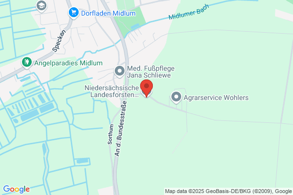 Niedersächsische Landesforsten, Revierförsterei Midlum