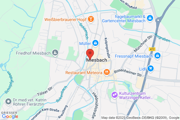 Bayerische Oberlandbahn Kundencenter Miesbach