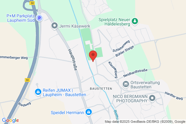 Volksbank Raiffeisenbank Laupheim-Illertal eG, SB-Filiale Baustetten