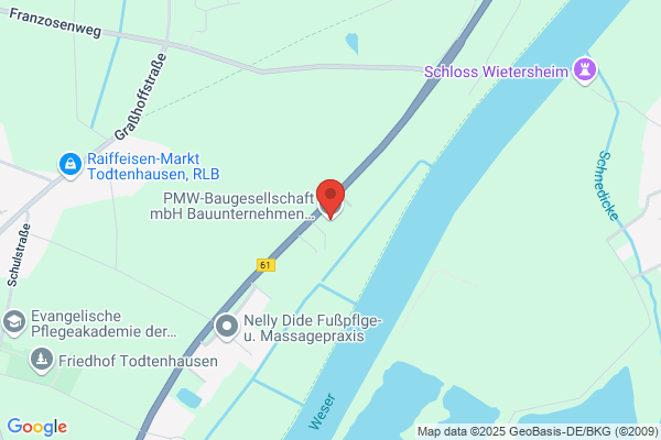 Projektbau Minden Weser - PMW-BAU Bauunternehmen Minden