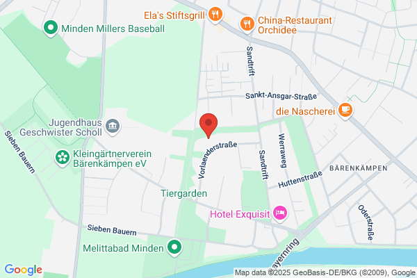 Martin Luther Gem.Haus PfarrBz.VIII Minden Bade J. und S. Pfarrerehepaar