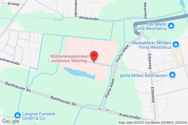 Mühlenkreiskliniken (AöR) Johannes-Westling-Klinikum Minden Krankenhaus Bad Oeynhausen