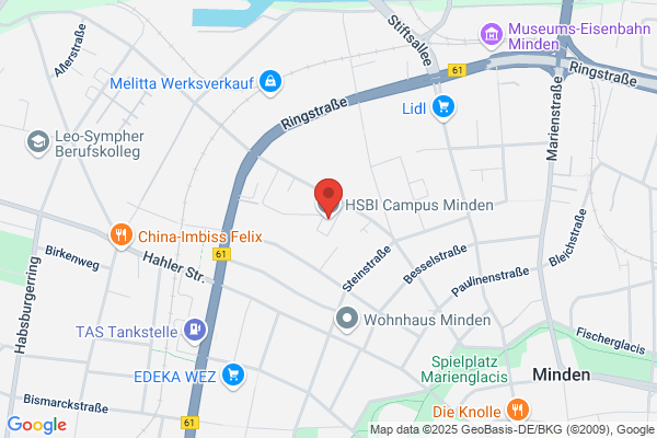 Fachhochschule Bielefeld University of Applied Sciences Abteilung Minden: