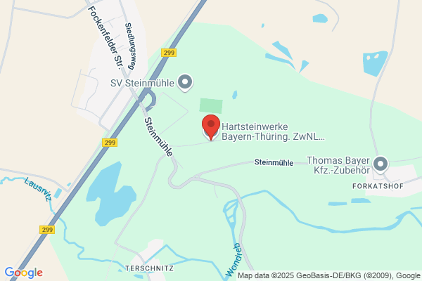 Hartsteinwerke Bayern-Thüring. ZwNL der Basalt AG