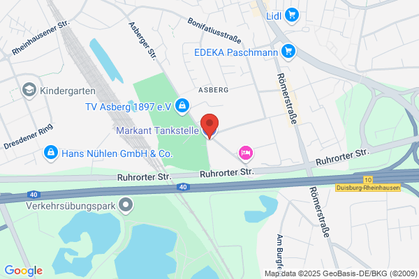 Markant Tankstelle