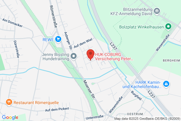 HUK-COBURG Versicherung Peter Axmann in Duisburg - Bergheim