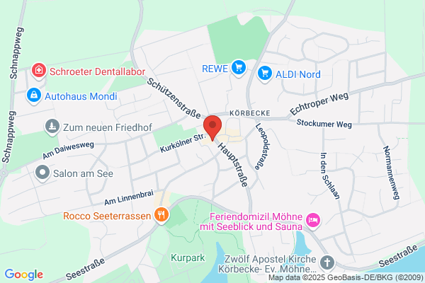 Volksbank Hellweg eG, Beratungsfiliale Möhnesee-Körbecke