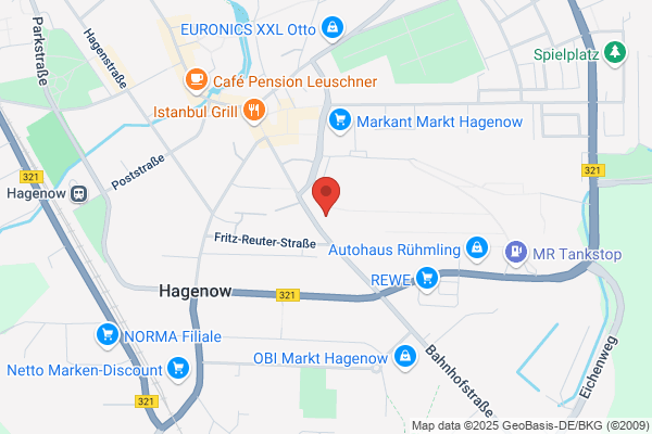 Amt Hagenow-Land Gemeinde Moraas