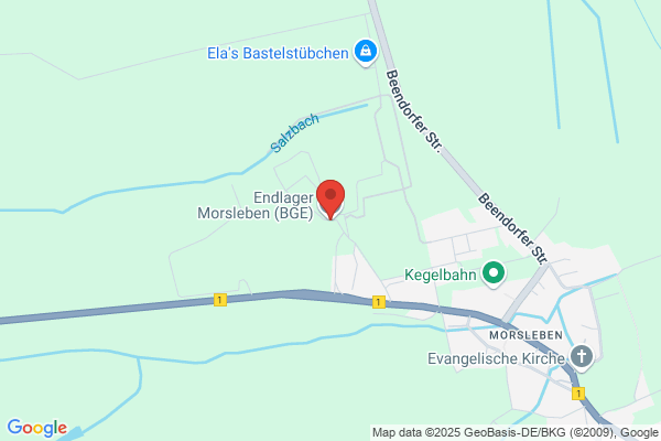 DBE mbH, Endlager für radioaktive Abfälle