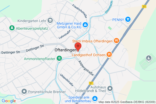 Kreissparkasse Tübingen, Ofterdingen