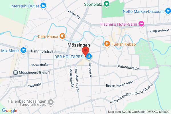 Kreissparkasse Tubingen, Mossingen: Bahnhofstraße