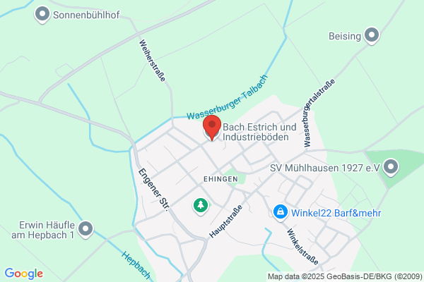 Bach Estrich und Industrieböden