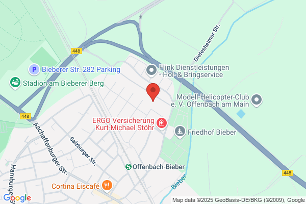 VR Bank Dreieich-Offenbach eG, SB-Filiale Offenbach-Bieber, Willi-Bauer-Straße