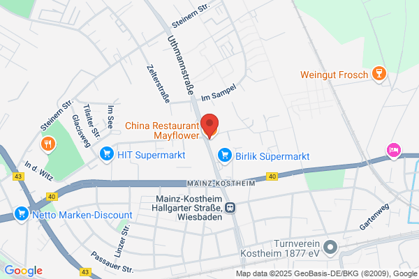 Chinarestaurant Mayflower