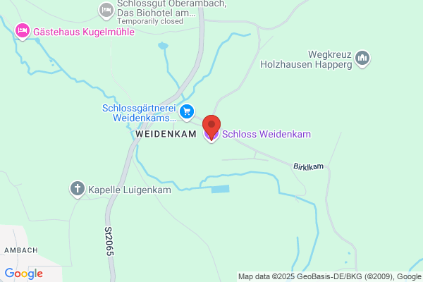 Schloßgärtnerei Weidenkam