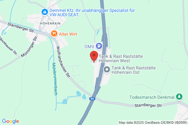Tank & Rast Raststätte Höhenrain West