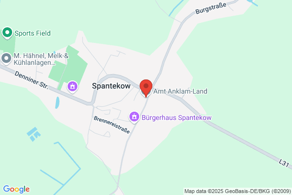 Amt Spantekow Büro des Bürgermeisters