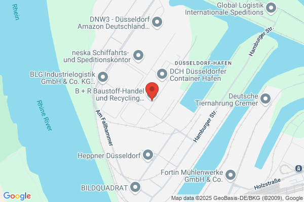 B + R Baustoff-Handel und Recycling Düsseldorf-Neuss GmbH // Betriebsstätte Neuss