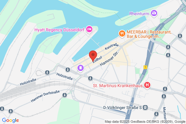 ampido Parkplatz Düsseldorf Medienhafen