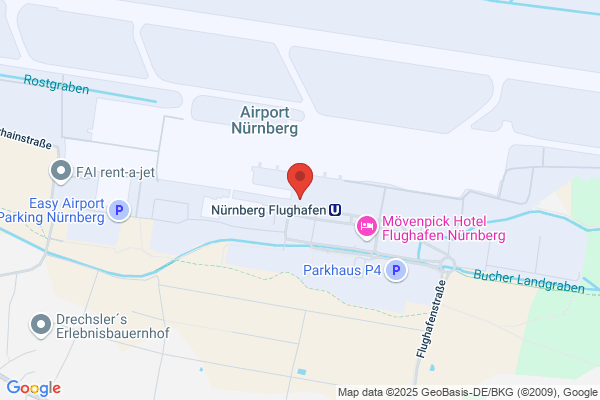 Mietwagen Nuremberg Flughafen - Interrent
