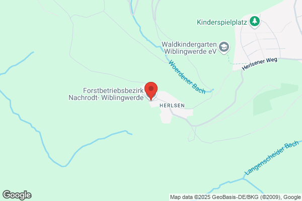 Landesbetrieb Wald und Holz NRW Forstbetriebsbezirk Nachrodt-Wiblingwerde