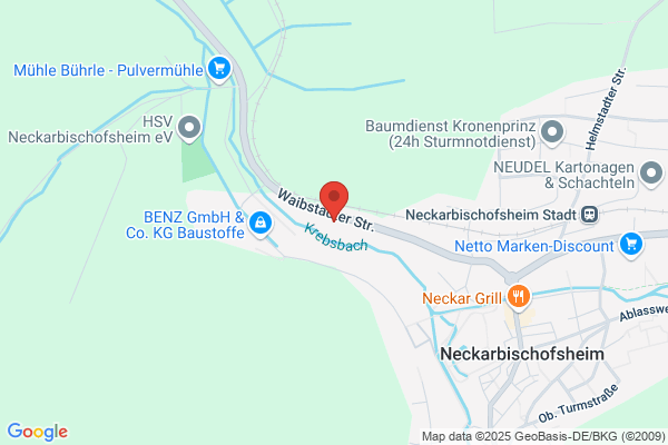 Straßenmeisterei Neckarbischofsheim Stützpunkt Neckargemünd