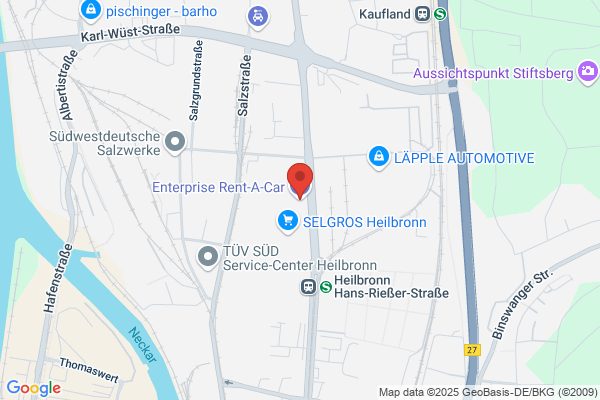 Enterprise Autovermietung und Transporter - Heilbronn