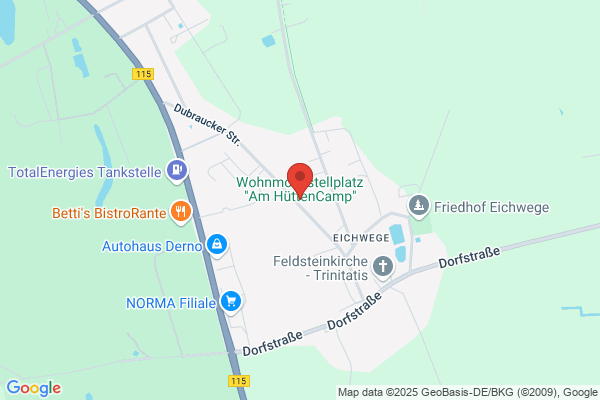 Wohnmobilstellplatz Am HüttenCamp