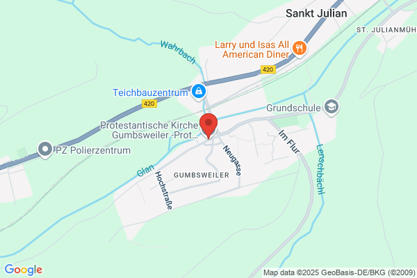 Protestantische Kirche Gumbsweiler -Prot. Kirchengemeinde St. Julian-Gumbsweiler