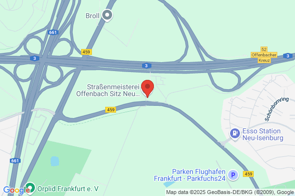 Straßenmeisterei Offenbach, Sitz Neu-Isenburg