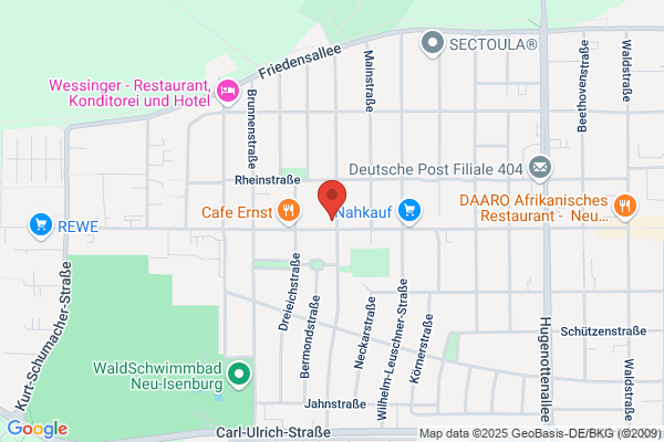 VR Bank Dreieich-Offenbach eG, SB-Filiale Goethestraße, Neu-Isenburg