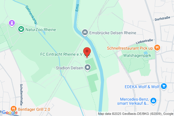 FC Eintracht Rheine e.V. Sportplatz Delsen