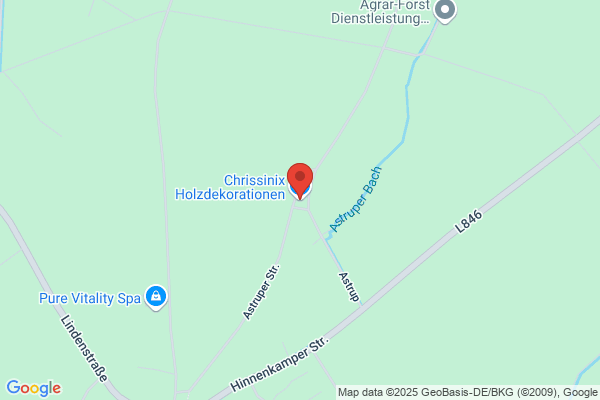 Chrissinix Holzdekorationen