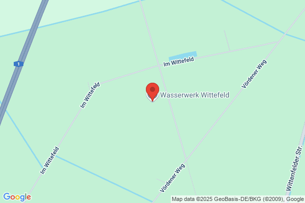 Stadtwerke Osnabrück AG, Abt. Wasserwerk Wittenfelde