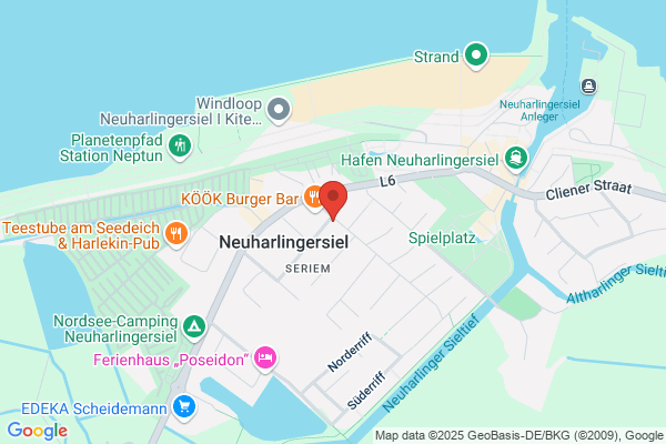 Blaue Nordseewelle