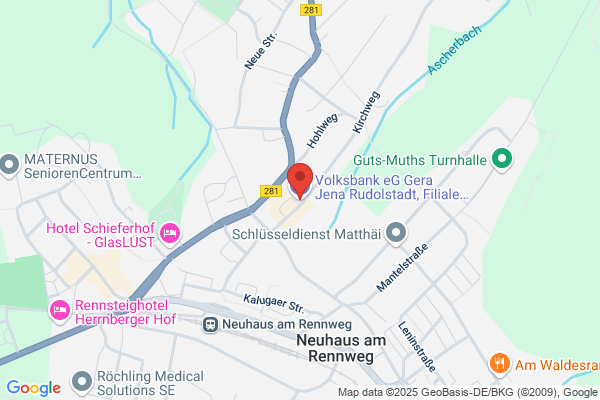 Volksbank eG Gera Jena Rudolstadt, Filiale Neuhaus