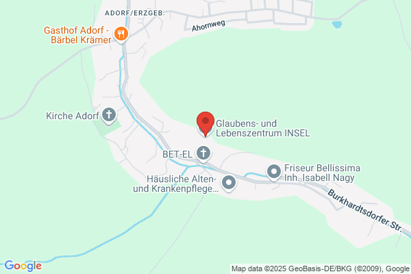 Ev.-Luth.Kirchenbezirk Stollberg Jugendbegegnungsstätte Insel