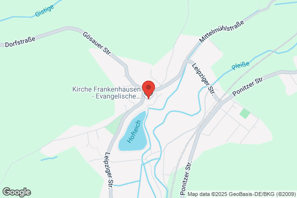 Kirche Frankenhausen - Evangelische Trinitatiskirchgemeinde Crimmitschau