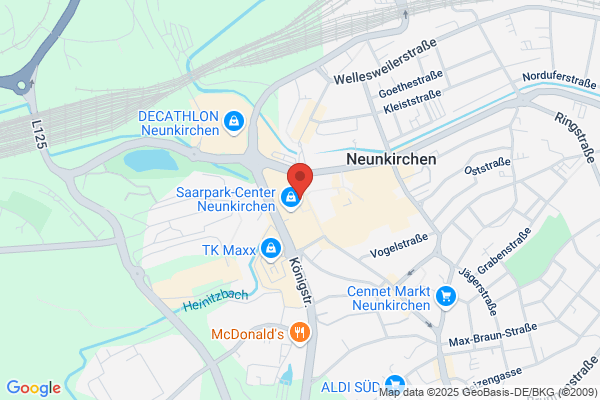 Geldautomat Bank 1 Saar eG Neunkirchen Stummplatz