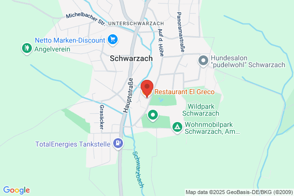 Restaurant El Greco Schwarzachhalle