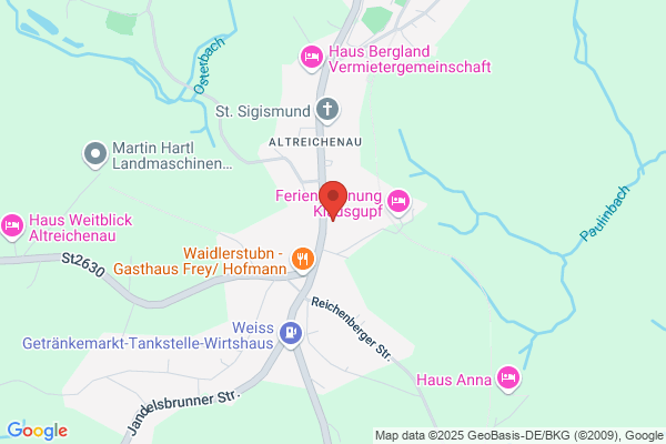 Raiffeisenbank Goldener Steig - Dreisessel eG Geldautomat Altreichenau