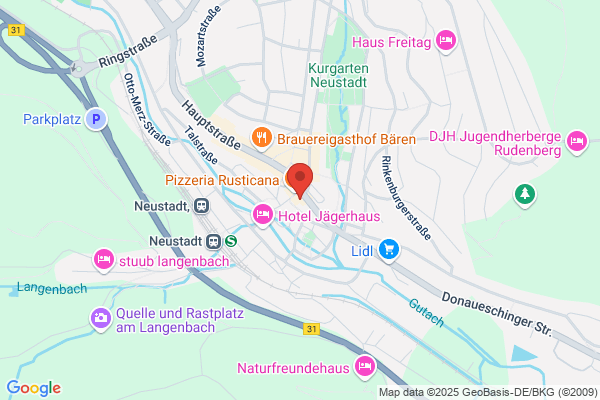 Titisee-Neustadt Zentrale