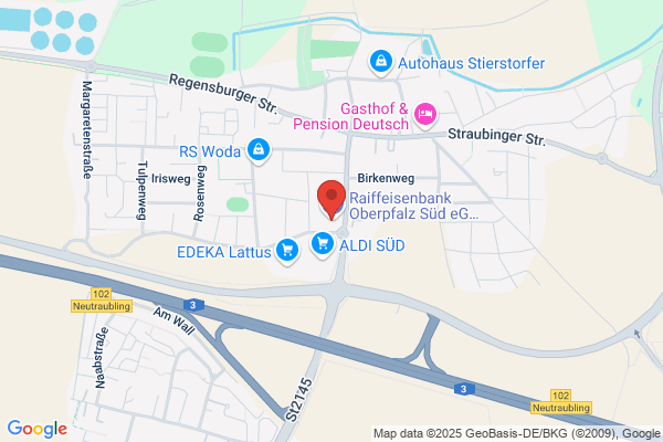 Raiffeisenbank Oberpfalz Süd eG, Geschäftsstelle Barbing