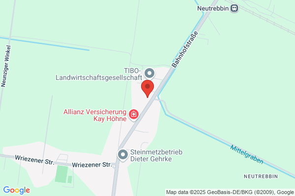 Freiwillige Feuerwehr Neutrebbin, Feuerwehrgerätehaus