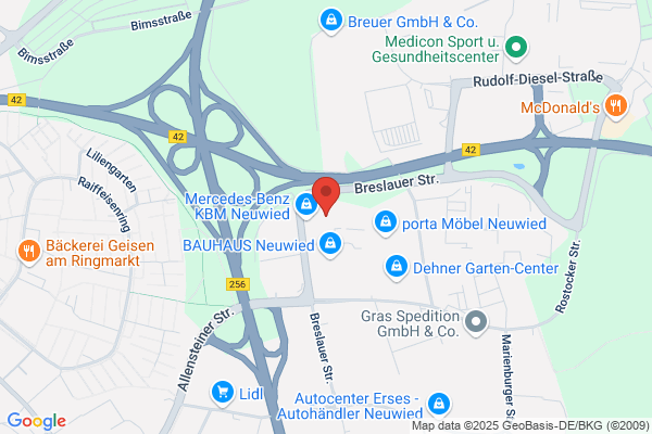Mercedes-Benz KBM Neuwied Teile und Zubehör