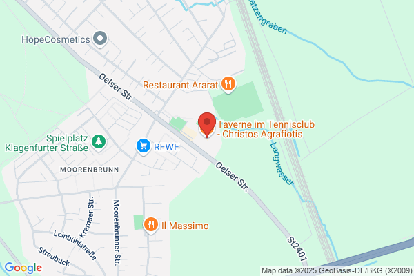 Griechische Taverne zur Tennishalle